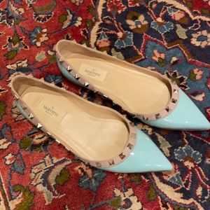 Valentino rock stud flats.